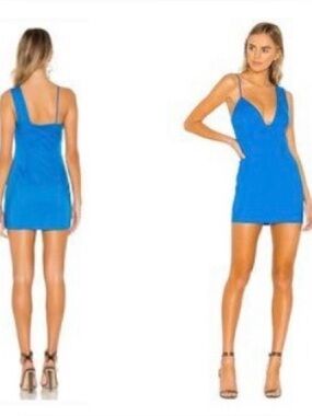 Superdown Blue Mini Dress